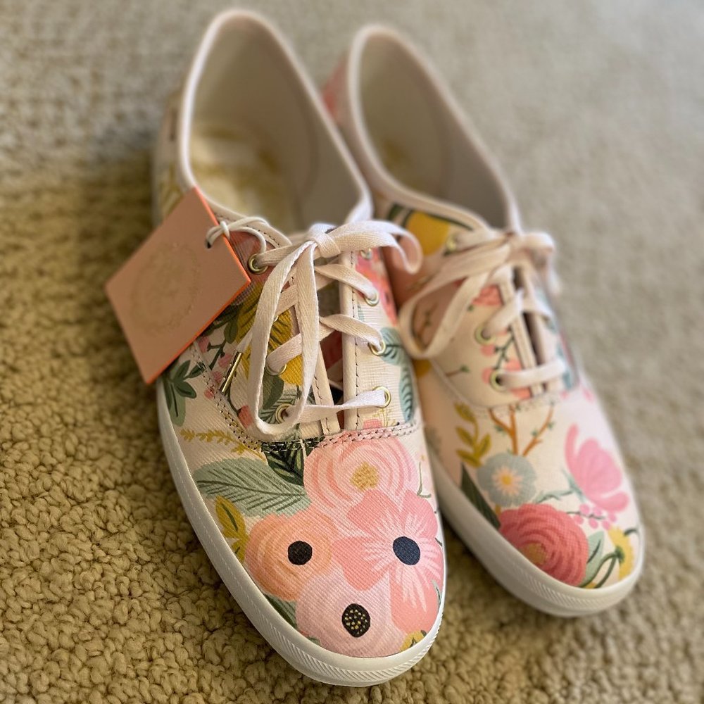 Keds x Rifle Paper Co Pink Garden Party Sz10